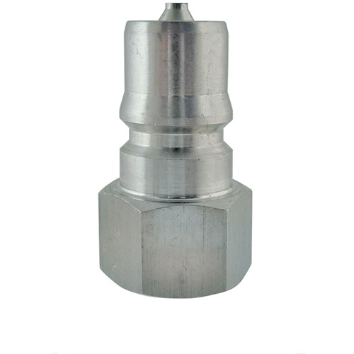 Hydraulic Quick Coupler - Plug, Stainless Steel, 3/8" Dia. MAS Chibougamau