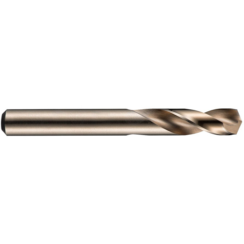 Foret court, Acier rapide au cobalt, V, 5" lo, 3-5/8" Cannelure, 135° Angle MAS Chibougamau