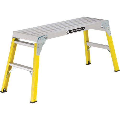 Mini plateforme de travail robuste s&eacute;rie L-3041, 36" la x 12" pr, Capacit&eacute; de 300 lb, D&eacute;mont&eacute; MAS Chibougamau