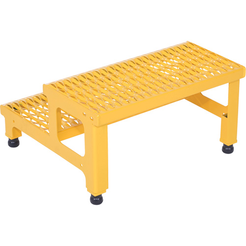 Plate-forme ajustable Step-Mate, 2 marche(s), 23-13/16" la x 22-7/8" lo x 15-1/4" h, Capacit&eacute; 500 lb MAS Chibougamau