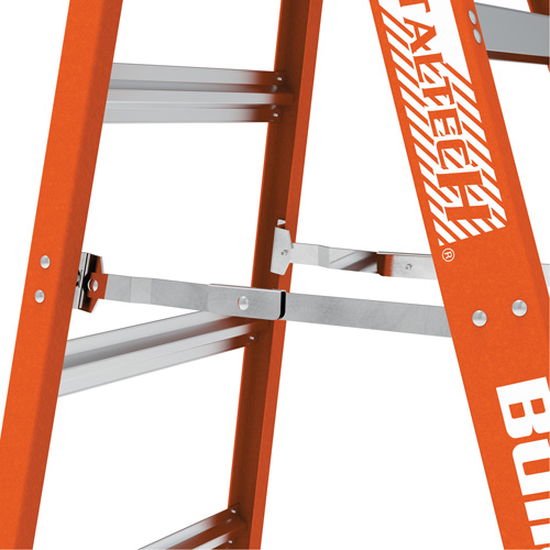 Step Ladder, 10', Fibreglass, 375 lbs. Capacity, Type 1AA MAS Chibougamau