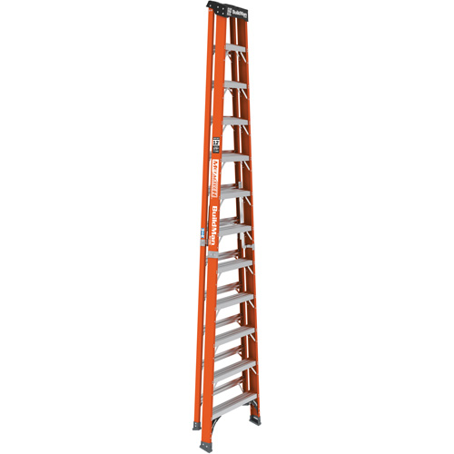 Step Ladder, 12', Fibreglass, 375 lbs. Capacity, Type 1AA MAS Chibougamau