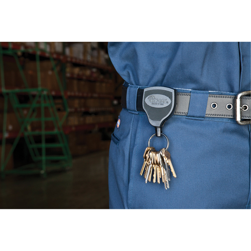 Super48 Key Chains, Polycarbonate, 48" Cable, Belt Clip Attachment MAS Chibougamau
