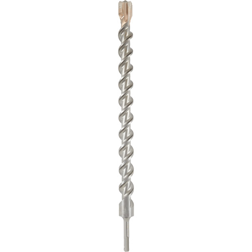 MX4 4-Cutter SDS-Plus Rotary Hammer Drill Bit, 1-1/8", SDS-Plus Shank, Carbide MAS Chibougamau