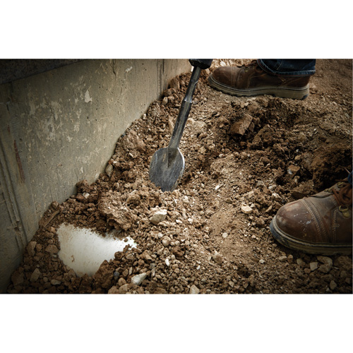 Ciseau de marteau b&ecirc;che, 5-1/2", Tige Hexagonale, Acier rapide MAS Chibougamau