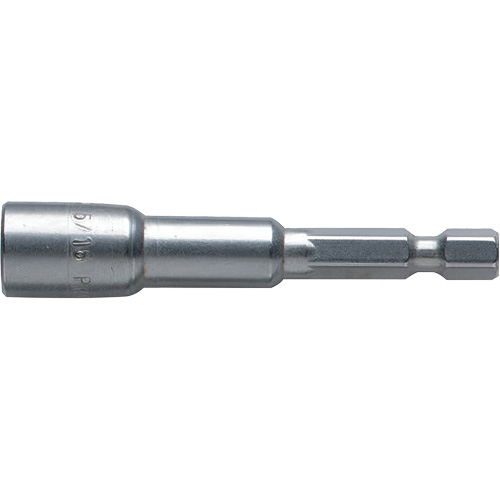 Nut Setter, 5/16" Tip, 1/4" Drive, 2-9/16" L, Non-Magnetic MAS Chibougamau