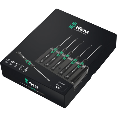 Micro Series Screwdriver Set with Rack, 6 Pcs. MAS Chibougamau