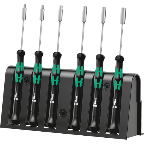 Micro Series Nut Driver Set, 6, Non Magnetic, Metric MAS Chibougamau