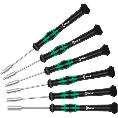Micro Series Nut Driver Set, 6, Non Magnetic, Metric MAS Chibougamau