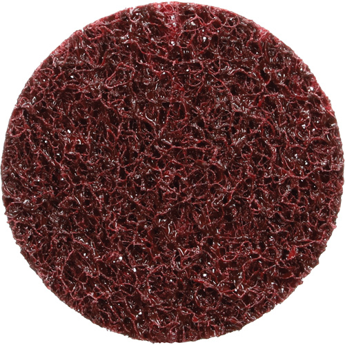 Disque de conditionnement de surface &agrave; remplacement rapide Standard Abrasives, 2" dia., Grain Moyen, Oxyde d'aluminium MAS Chibougamau