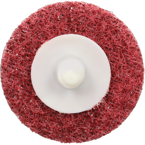 Disque de conditionnement de surface &agrave; remplacement rapide Standard Abrasives, 2" dia., Grain Moyen, Oxyde d'aluminium MAS Chibougamau