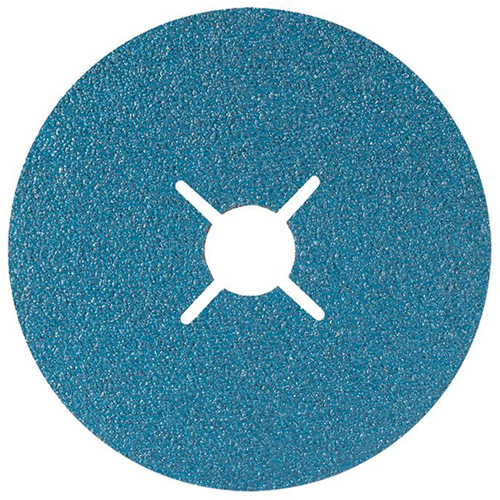 Topcut Sanding Disc, Zirconium, 80, 4-1/2" Dia x 7/8" Arbor MAS Chibougamau