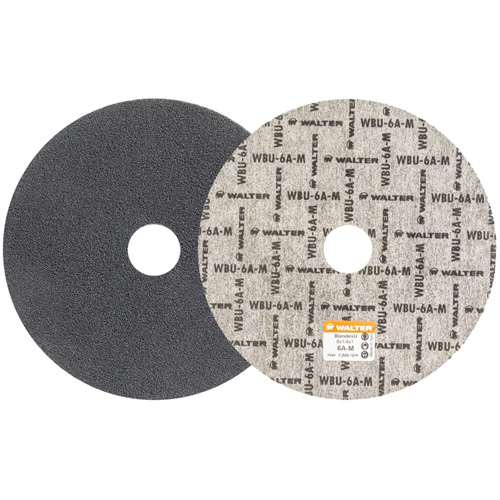 Disque de finition Blendex UMC, 6" dia., Grain 6AM, Carbure de silicium MAS Chibougamau