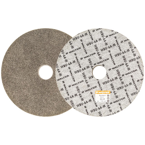 Disque de finition Blendex U, 6" dia., Grain 6AM, Carbure de silicium MAS Chibougamau