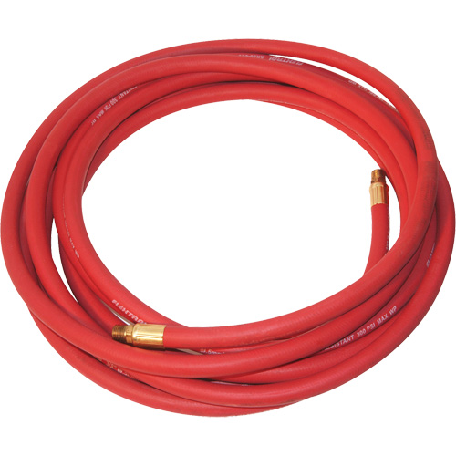 Hose, Air, Rubber, 3/8" Dia., 50' L, 300 psi MAS Chibougamau