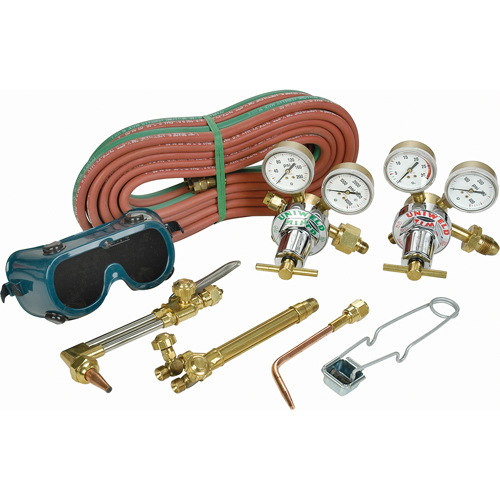 Ensemble de soudage au gaz Uniweld All American, Coupe jusqu'&agrave; 1/2" MAS Chibougamau