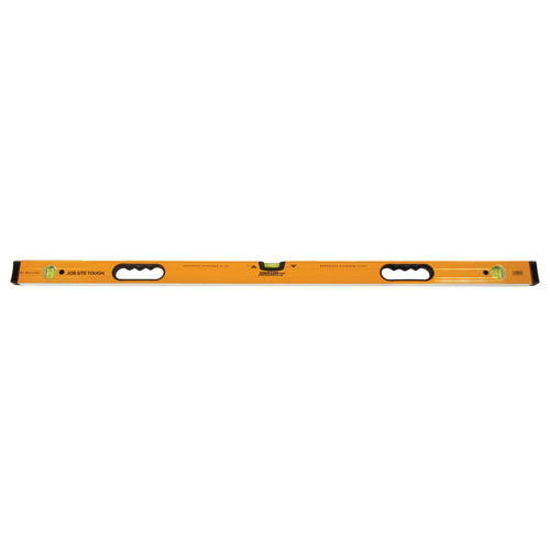 Contractor Level, Box, 4' L, Aluminum, 3, Non-Magnetic MAS Chibougamau