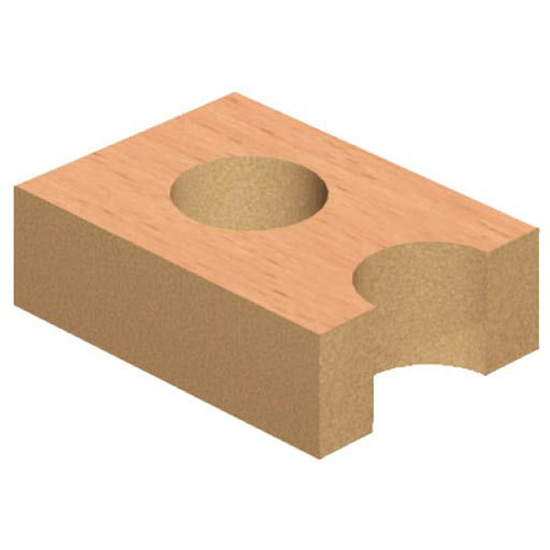 Forets pour trou de passage &agrave; pointes au carbure, Diam&egrave;tre de 1/4" MAS Chibougamau