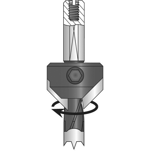Countersinks, 18 mm, Carbide MAS Chibougamau