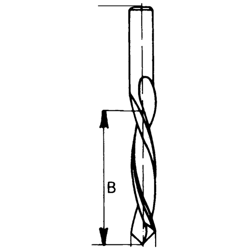Right Hand Drill, Carbide MAS Chibougamau