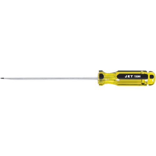 Tournevis &agrave; fentes avec manche g&eacute;ante SDS-6R, Tige de 3/16", Ronde, Prise en Plastique MAS Chibougamau