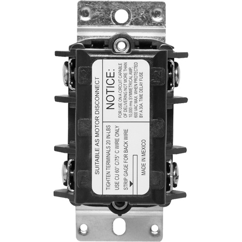 Single Phase Double Pole Disconnect Switch MAS Chibougamau