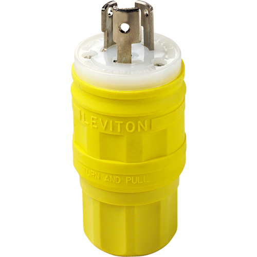 Dispositif verrouillable de qualit&eacute; industrielle, Plastique, 15 A, 125 V, L5-15P MAS Chibougamau