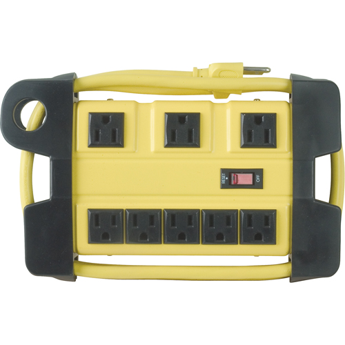 Bloc d'alimentation pour atelier, 8 Prise(s), 6', 15 A, 1875 W, 125 V MAS Chibougamau