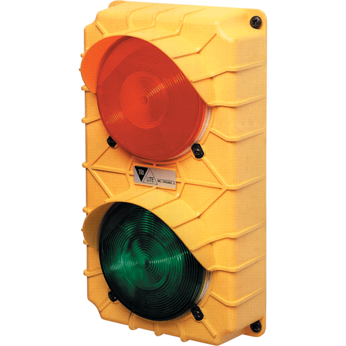 LED Stop & Go Lights, Plastic, 6-3/8" W x 3-3/4" D x 11-3/8" H MAS Chibougamau