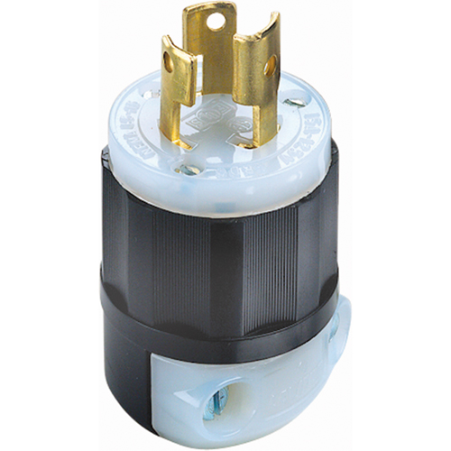 Dispositif verrouillable de qualit&eacute; industrielle, Nylon, 15 A, 125 V, L5-15P MAS Chibougamau