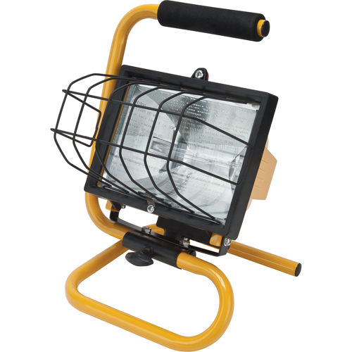 Projecteur portatif, Halog&egrave;ne, 500 W, 8000 lumens, Boîtier en Acier MAS Chibougamau