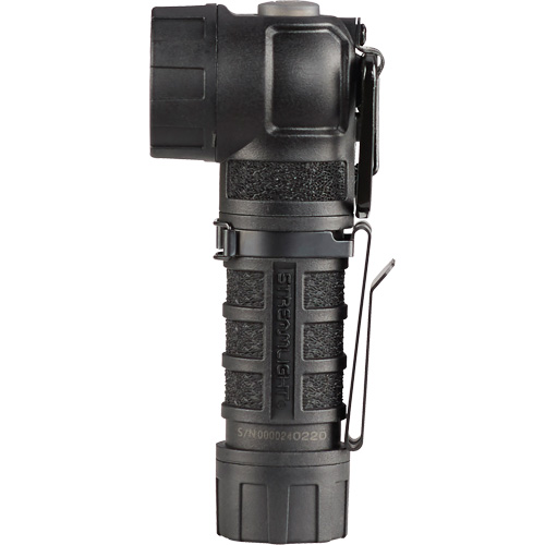 PolyTac&reg; 90 X Right Angle Flashlight, LED, CR123A Batteries, Polymer MAS Chibougamau