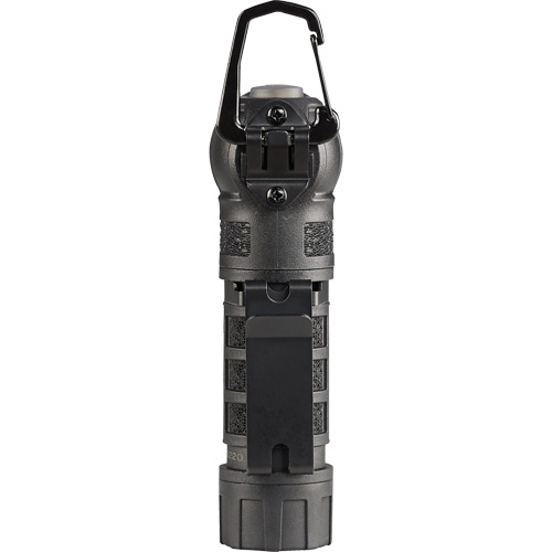 PolyTac&reg; 90 X Right Angle Flashlight, LED, CR123A Batteries, Polymer MAS Chibougamau