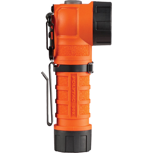 PolyTac&reg; 90 X Right Angle Flashlight, LED, CR123A Batteries, Polymer MAS Chibougamau