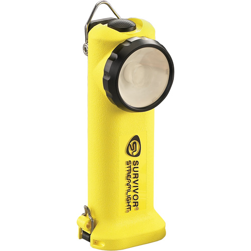 Survivor&reg; Flashlight, LED, Rechargeable/AA Batteries, Nylon Polymer MAS Chibougamau