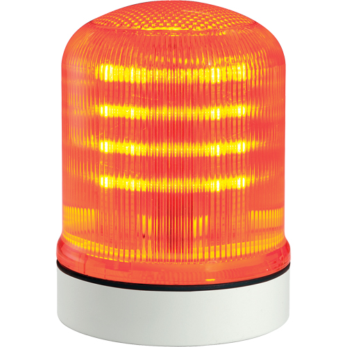 Streamline&reg; Modular Multifunctional LED Beacons, Continuous/Flashing/Rotating, Amber MAS Chibougamau