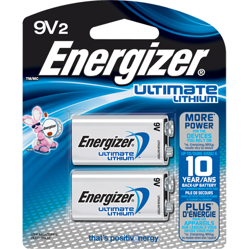 Lithium Batteries, 9 V MAS Chibougamau