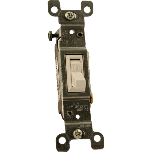 Single Pole On/Off Wall Switch MAS Chibougamau