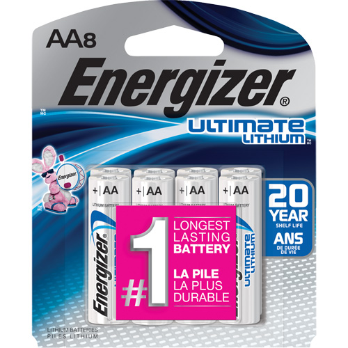 Ultimate Lithium Batteries, AA, 1.5 V MAS Chibougamau