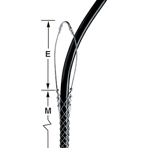 Single Eye Cable Support Grip MAS Chibougamau