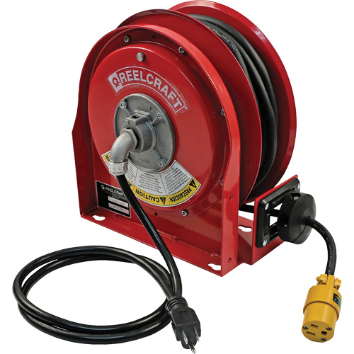 3000 Compact Premium Duty Cord Reel, 30', SJTO, 12 Gauge, 15 A MAS Chibougamau
