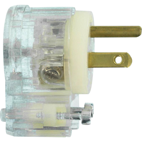 Prise de rallonge &agrave; angle de qualit&eacute; hospitali&egrave;re, Nylon, 15 A, 125 V MAS Chibougamau