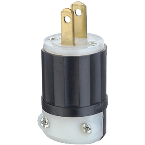 Hospital Grade Extension Plug, Nylon, 15 A, 125 V MAS Chibougamau