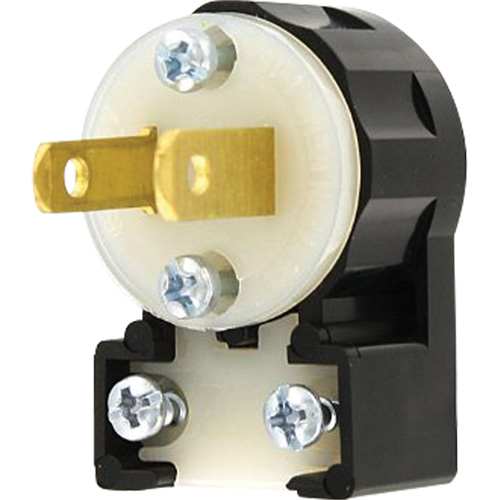 Hospital Grade Extension Plug, Nylon, 15 A, 125 V MAS Chibougamau