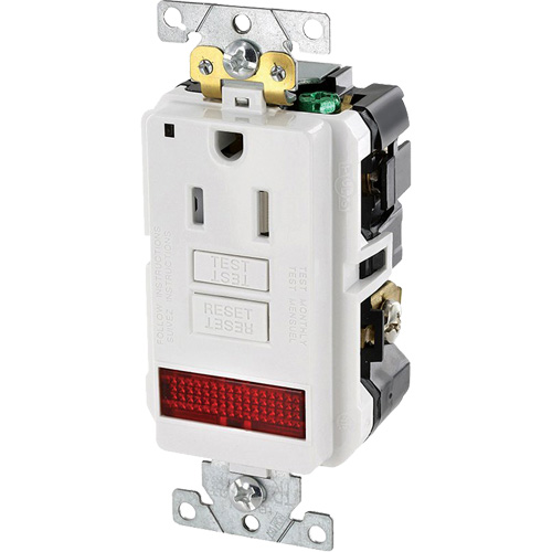 SmartlockPro&reg; Extra Heavy-Duty Self-Test GFCI Receptacle MAS Chibougamau