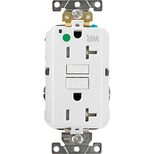SmartlockPro&reg; Extra Heavy-Duty Self-Test GFCI Receptacle MAS Chibougamau
