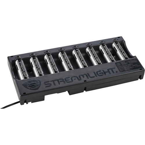 8-Unit USB Battery Charger & Batteries MAS Chibougamau
