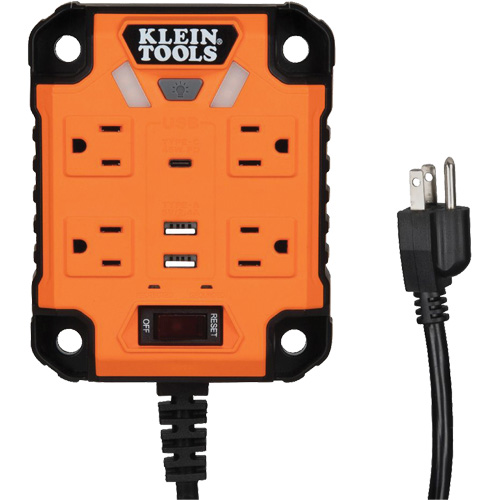 Bloc multiprise magn&eacute;tique Powerbox 1, 4 Prise(s), 5', 120 V MAS Chibougamau