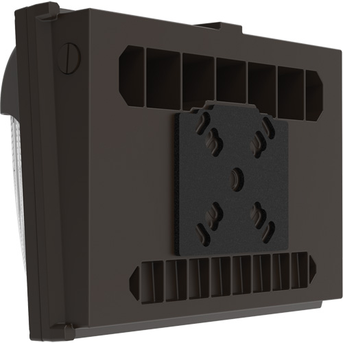 TWX Wall Luminaire, LED, 480 V, 9 W - 54 W, 14" H x 18" W x 5" D MAS Chibougamau