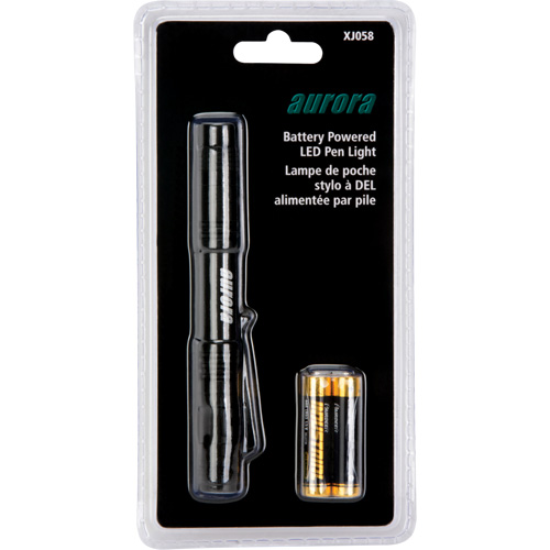 Lampe de poche stylo Cree, DEL, 90 lumens, Corps en Aluminium, piles AAA, Compris MAS Chibougamau